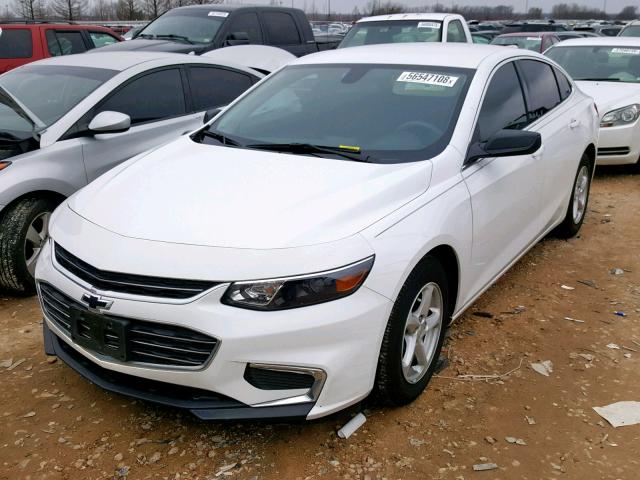 1G1ZB5ST6JF174796 - 2018 CHEVROLET MALIBU LS Ağ foto 2