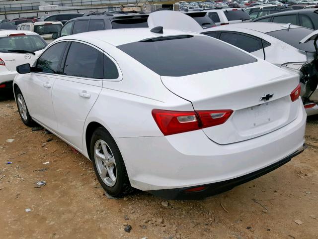 1G1ZB5ST6JF174796 - 2018 CHEVROLET MALIBU LS Ağ foto 3