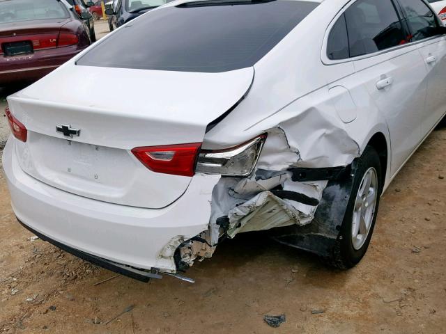 1G1ZB5ST6JF174796 - 2018 CHEVROLET MALIBU LS Ağ foto 9
