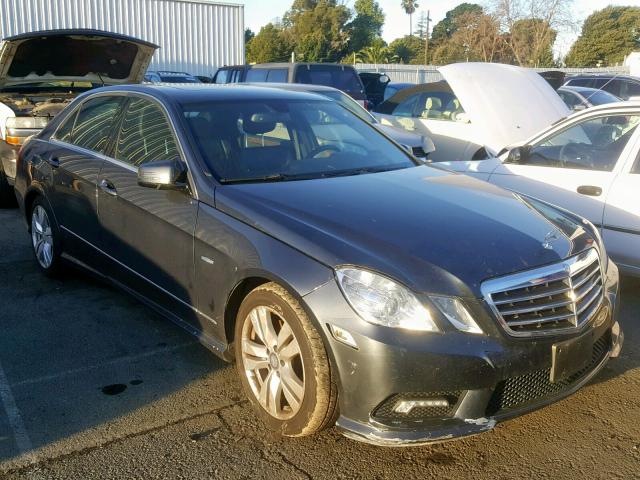 WDDHF2EB2BA457970 - 2011 MERCEDES-BENZ E 350 BLUE BLUE photo 1