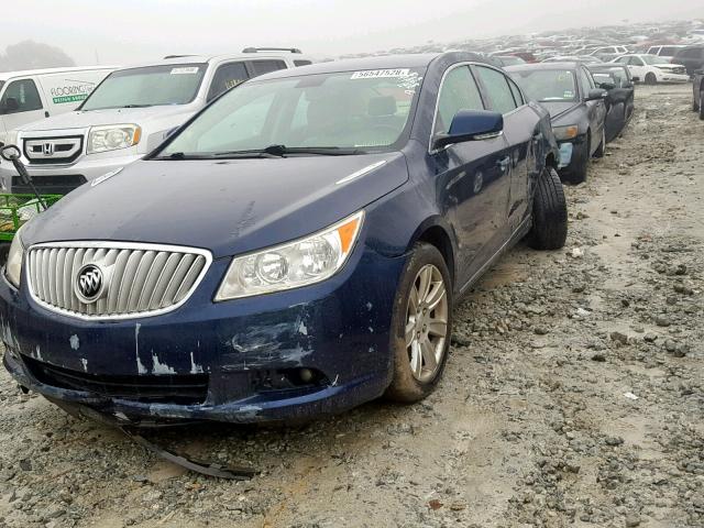 1G4GC5EG2AF259253 - 2010 BUICK LACROSSE C BLUE photo 2