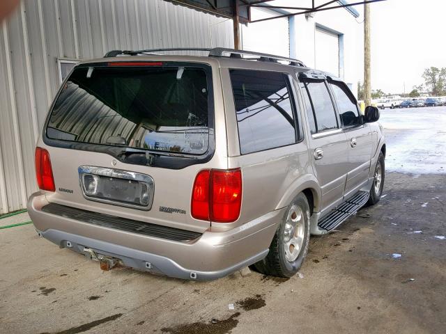5LMFU28A6YLJ41035 - 2000 LINCOLN NAVIGATOR 金色 照片 4