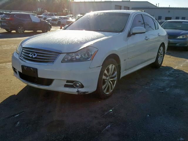 JN1CY0AR6AM961556 - 2010 INFINITI M35 BASE WHITE photo 2