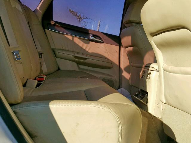 JN1CY0AR6AM961556 - 2010 INFINITI M35 BASE WHITE photo 6