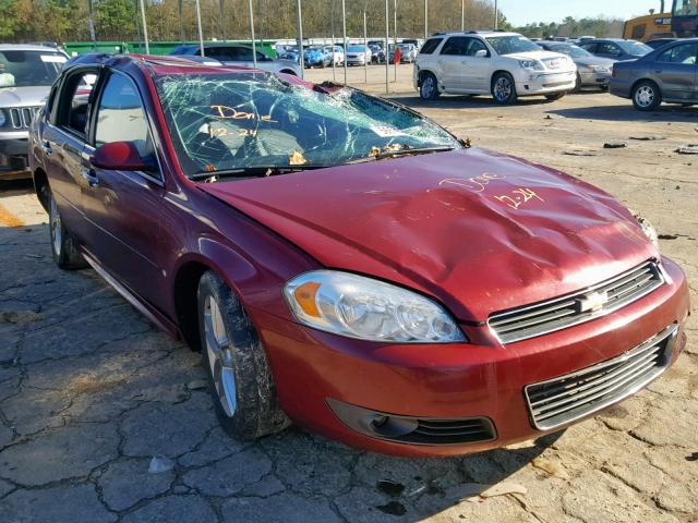 2G1WU57M091261627 - 2009 CHEVROLET IMPALA LTZ MAROON photo 1