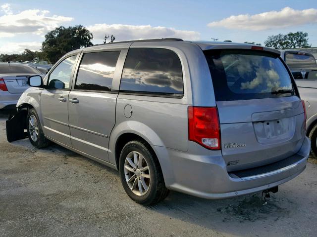 2C4RDGCG9DR686337 - 2013 DODGE GRAND CARA GRAY photo 3