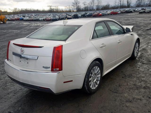 1G6DG5EY7B0150556 - 2011 CADILLAC CTS LUXURY WHITE photo 4