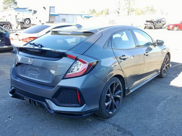 SHHFK7H4XHU205437 - 2017 HONDA CIVIC SPOR GRAY photo 4