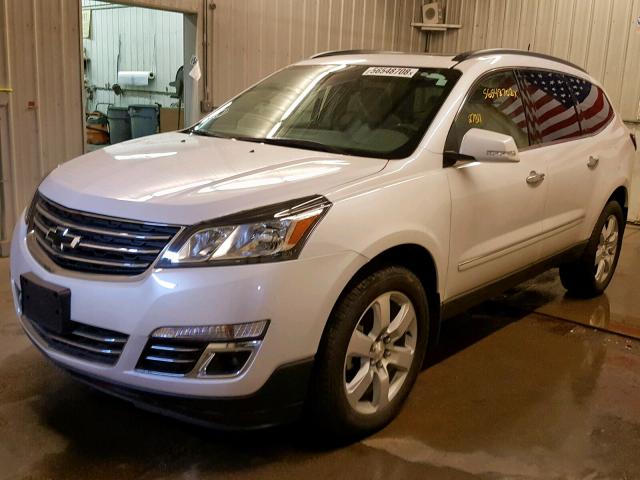 1GNKVJKD0HJ103688 - 2017 CHEVROLET TRAVERSE P WHITE photo 2