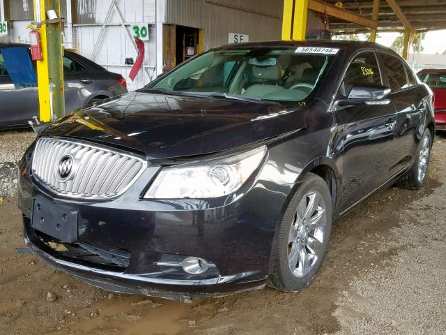 1G4GC5EG3AF297073 - 2010 BUICK LACROSSE C BLACK photo 2