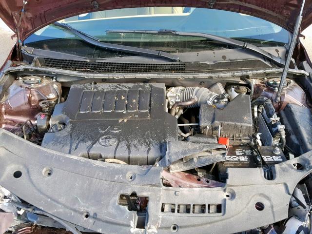 4T1BK1EBXFU149953 - 2015 TOYOTA AVALON XLE MAROON photo 7