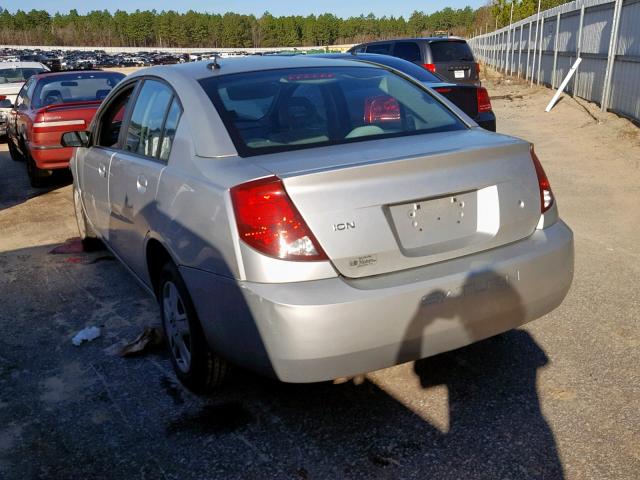 1G8AJ55FX7Z178090 - 2007 SATURN ION LEVEL 银色 照片 3