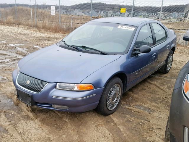 1C3EJ56HXSN515479 - 1995 CHRYSLER CIRRUS LX BLUE photo 2