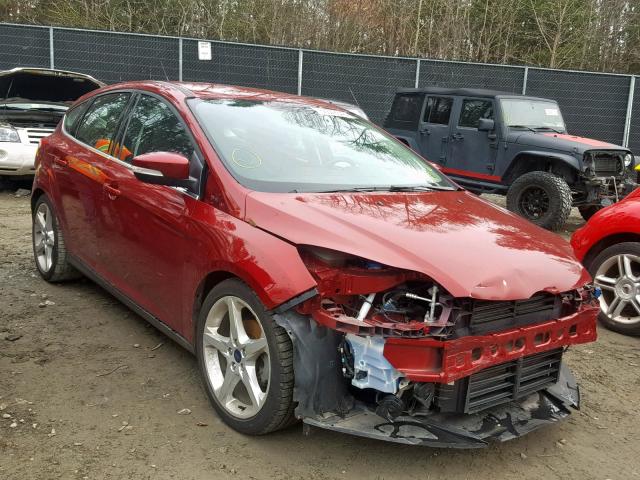 1FADP3N29EL275015 - 2014 FORD FOCUS TITA RED photo 1