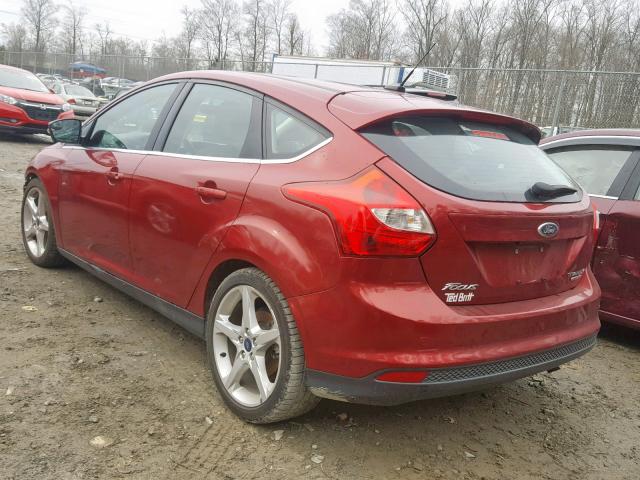 1FADP3N29EL275015 - 2014 FORD FOCUS TITA RED photo 3