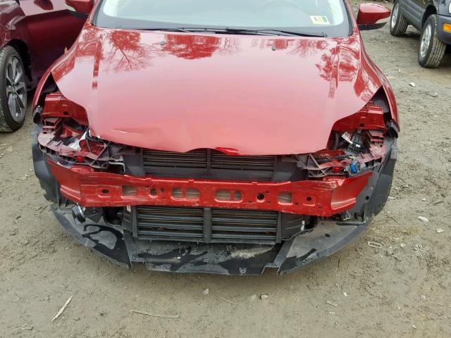 1FADP3N29EL275015 - 2014 FORD FOCUS TITA RED photo 9