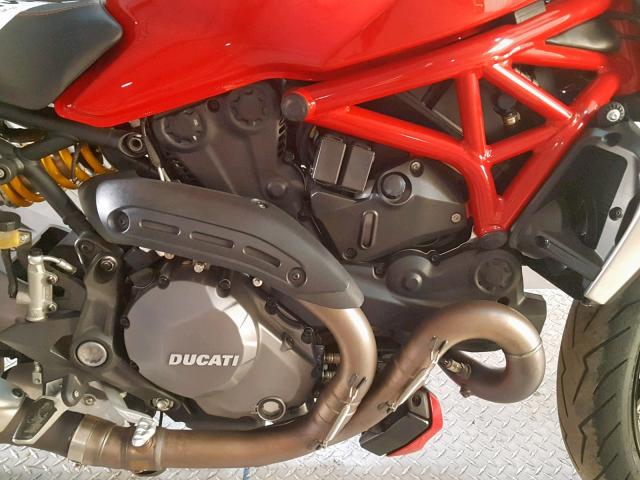 ZDMMACFWXJB024764 - 2018 DUCATI MONSTER 12 RED photo 7