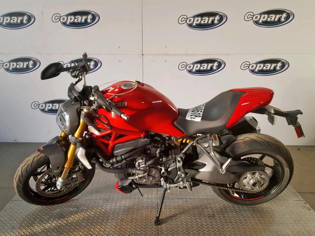 ZDMMACFWXJB024764 - 2018 DUCATI MONSTER 12 RED photo 9