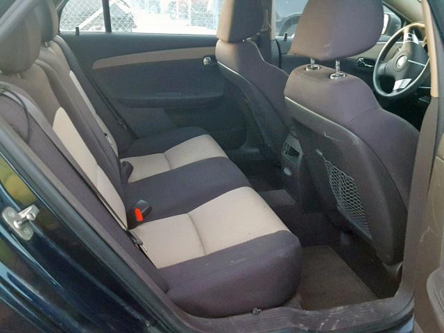 1G1ZB5EB9AF158868 - 2010 CHEVROLET MALIBU LS BLUE photo 6