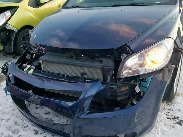 1G1ZB5EB9AF158868 - 2010 CHEVROLET MALIBU LS BLUE photo 9