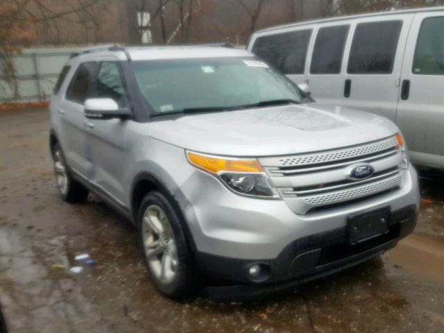 1FM5K7F88FGB42310 - 2015 FORD EXPLORER L SILVER photo 1