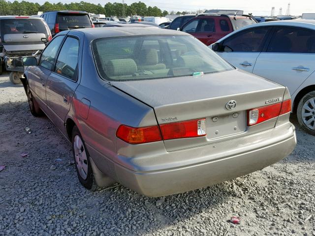 JT2BG22K510547600 - 2001 TOYOTA CAMRY CE GRAY photo 3