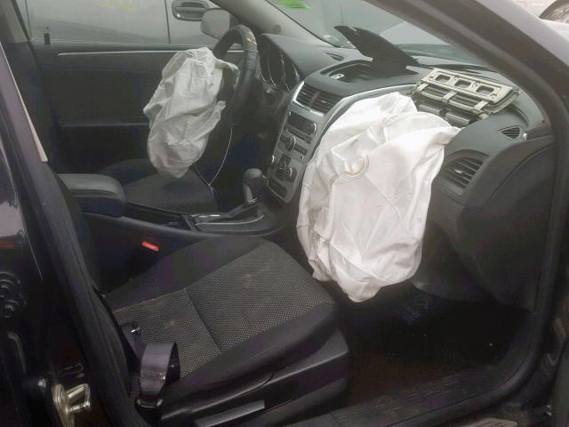 1G1ZC5E04CF328276 - 2012 CHEVROLET MALIBU 1LT BLACK photo 5