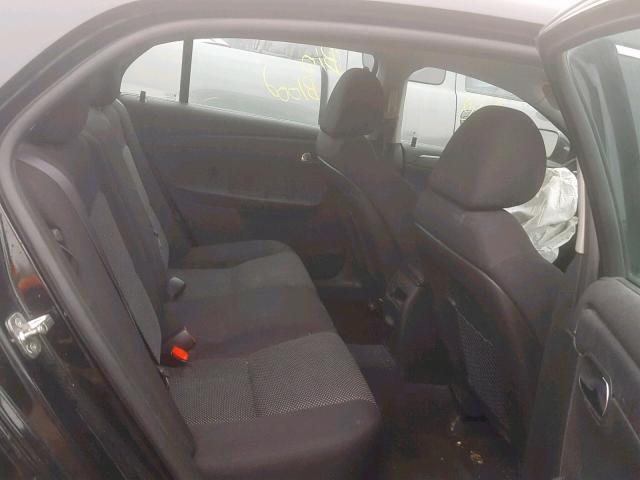 1G1ZC5E04CF328276 - 2012 CHEVROLET MALIBU 1LT BLACK photo 6