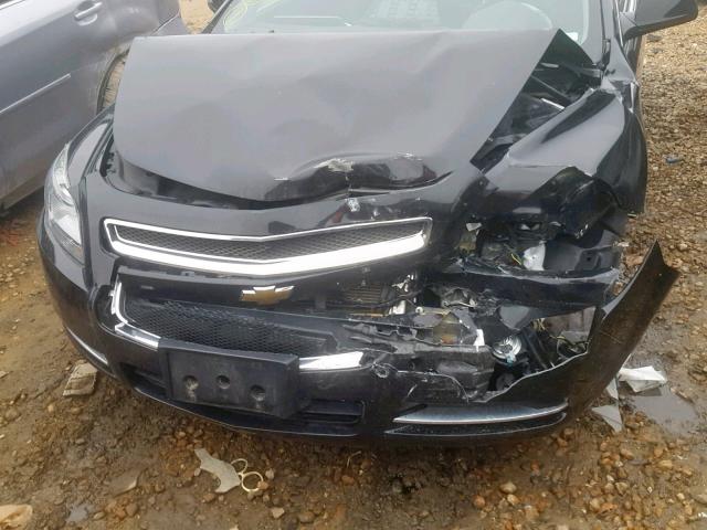1G1ZC5E04CF328276 - 2012 CHEVROLET MALIBU 1LT BLACK photo 7