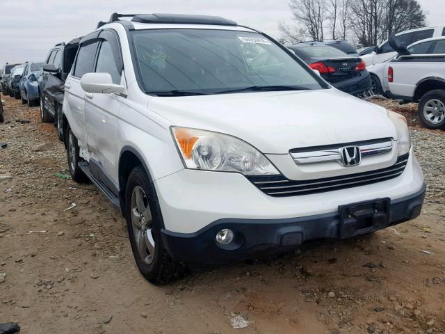 JHLRE48798C018740 - 2008 HONDA CR-V EXL WHITE photo 1