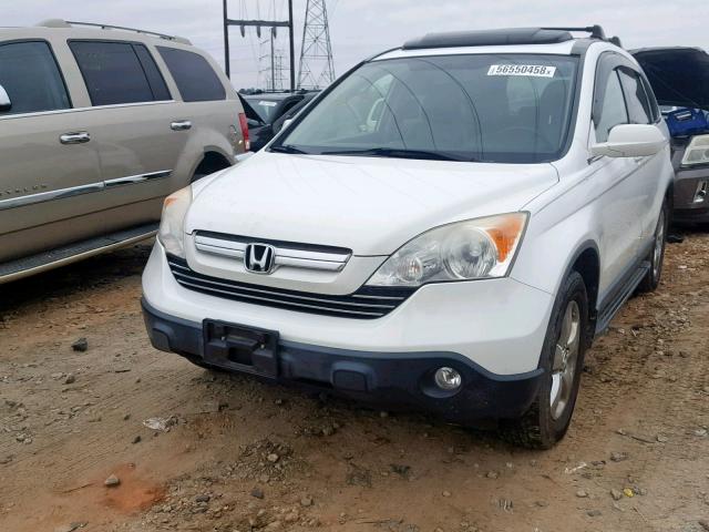 JHLRE48798C018740 - 2008 HONDA CR-V EXL WHITE photo 2