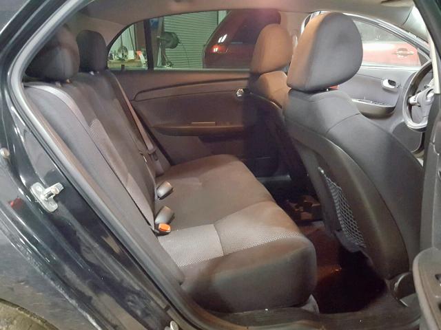 1G1ZC5EB1AF256967 - 2010 CHEVROLET MALIBU 1LT BLACK photo 6
