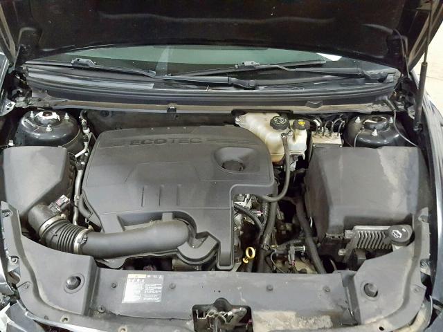 1G1ZC5EB1AF256967 - 2010 CHEVROLET MALIBU 1LT BLACK photo 7