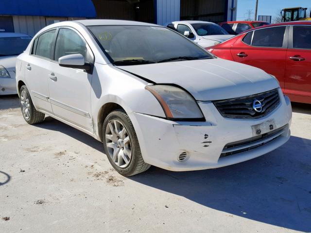 3N1AB6AP5BL712199 - 2011 NISSAN SENTRA 2.0 WHITE photo 1