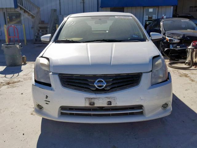 3N1AB6AP5BL712199 - 2011 NISSAN SENTRA 2.0 WHITE photo 9