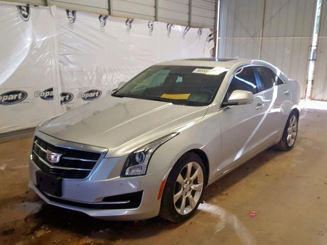 1G6AB5RX1G0107387 - 2016 CADILLAC ATS LUXURY SILVER photo 2