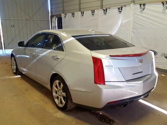 1G6AB5RX1G0107387 - 2016 CADILLAC ATS LUXURY SILVER photo 3