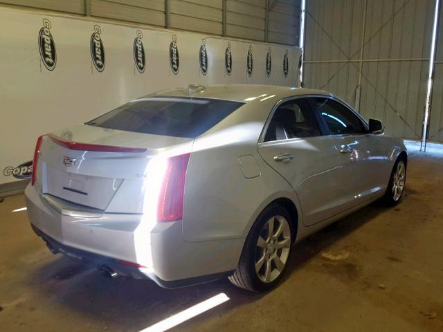 1G6AB5RX1G0107387 - 2016 CADILLAC ATS LUXURY SILVER photo 4