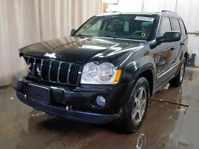 1J4GR48K66C321074 - 2006 JEEP GRAND CHER BLACK photo 2