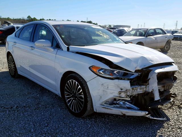 3FA6P0K98HR124262 - 2017 FORD FUSION TIT WHITE photo 1