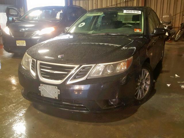 YS3FB49Y881130451 - 2008 SAAB 9-3 2.0T BLACK photo 2