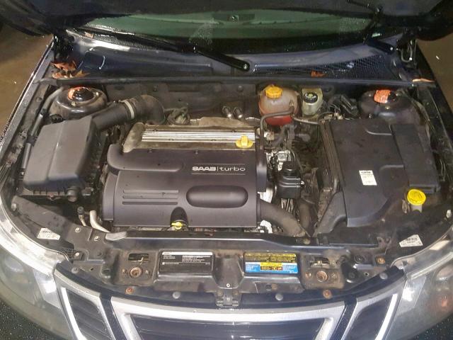 YS3FB49Y881130451 - 2008 SAAB 9-3 2.0T BLACK photo 7