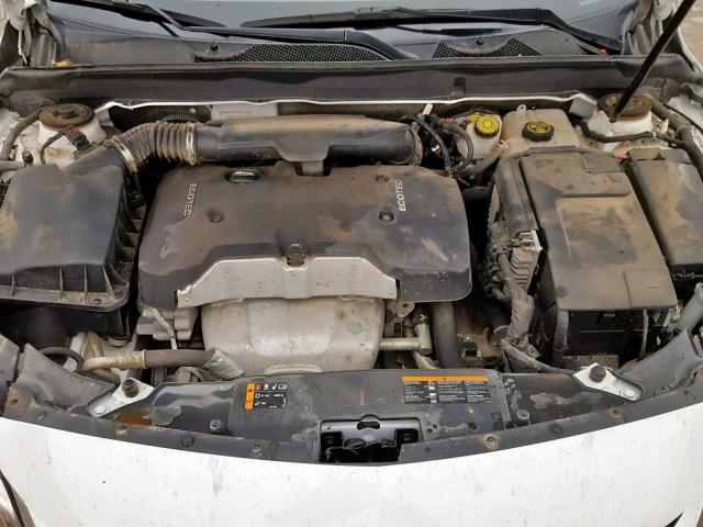 1G11C5SL8FF273752 - 2015 CHEVROLET MALIBU 1LT თეთრი ფოტო 7