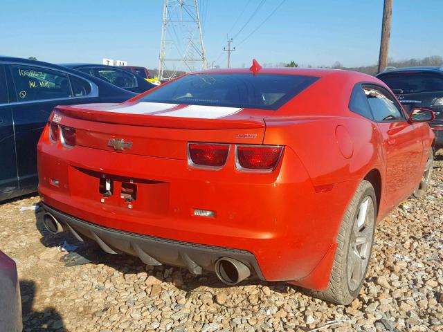 2G1FK1EJ2D9236228 - 2013 CHEVROLET CAMARO 2SS ORANGE photo 4