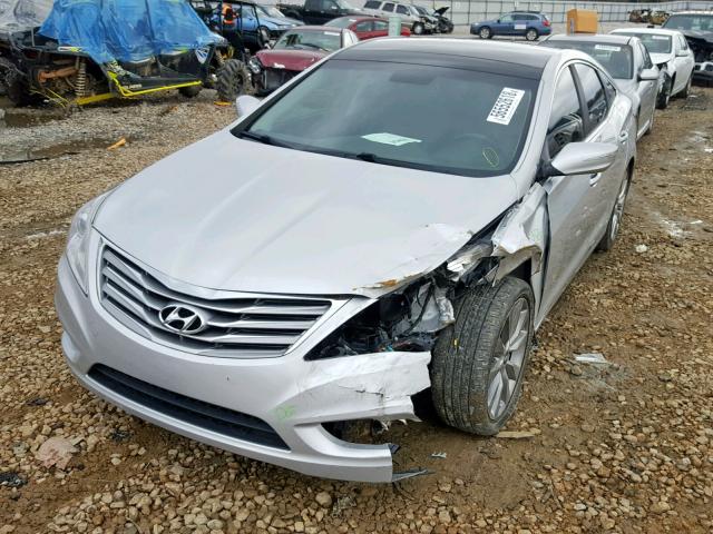 KMHFH4JG4DA268177 - 2013 HYUNDAI AZERA GLS SILVER photo 2