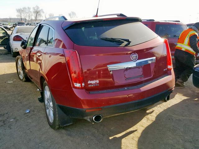 3GYFNDE36ES555180 - 2014 CADILLAC SRX PREMIU RED photo 3