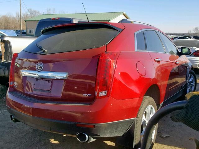 3GYFNDE36ES555180 - 2014 CADILLAC SRX PREMIU RED photo 4