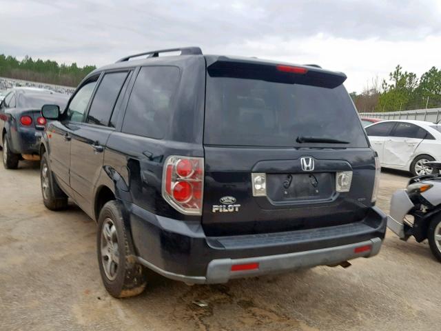 5FNYF283X8B029577 - 2008 HONDA PILOT SE GRAY photo 3