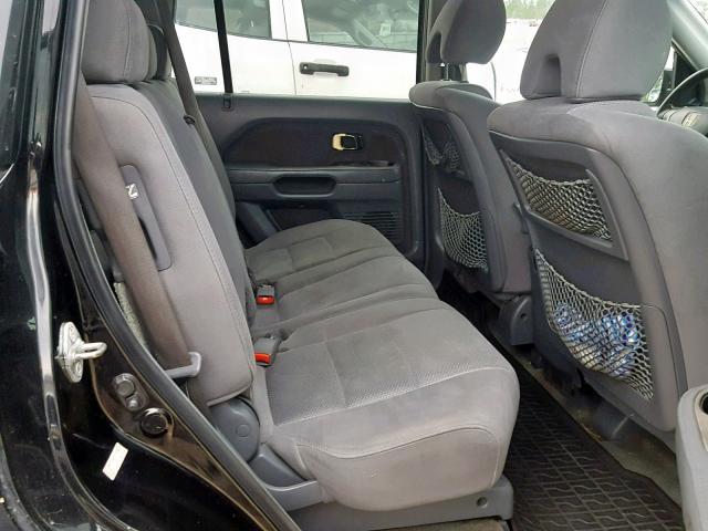 5FNYF283X8B029577 - 2008 HONDA PILOT SE GRAY photo 6