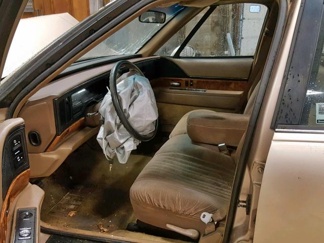 1G4HP53L0NH509446 - 1992 BUICK LESABRE CU TAN photo 5